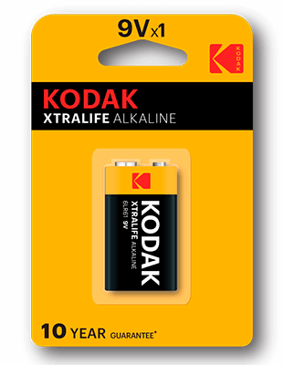 pilas alcalinas Kodak MAX 9V